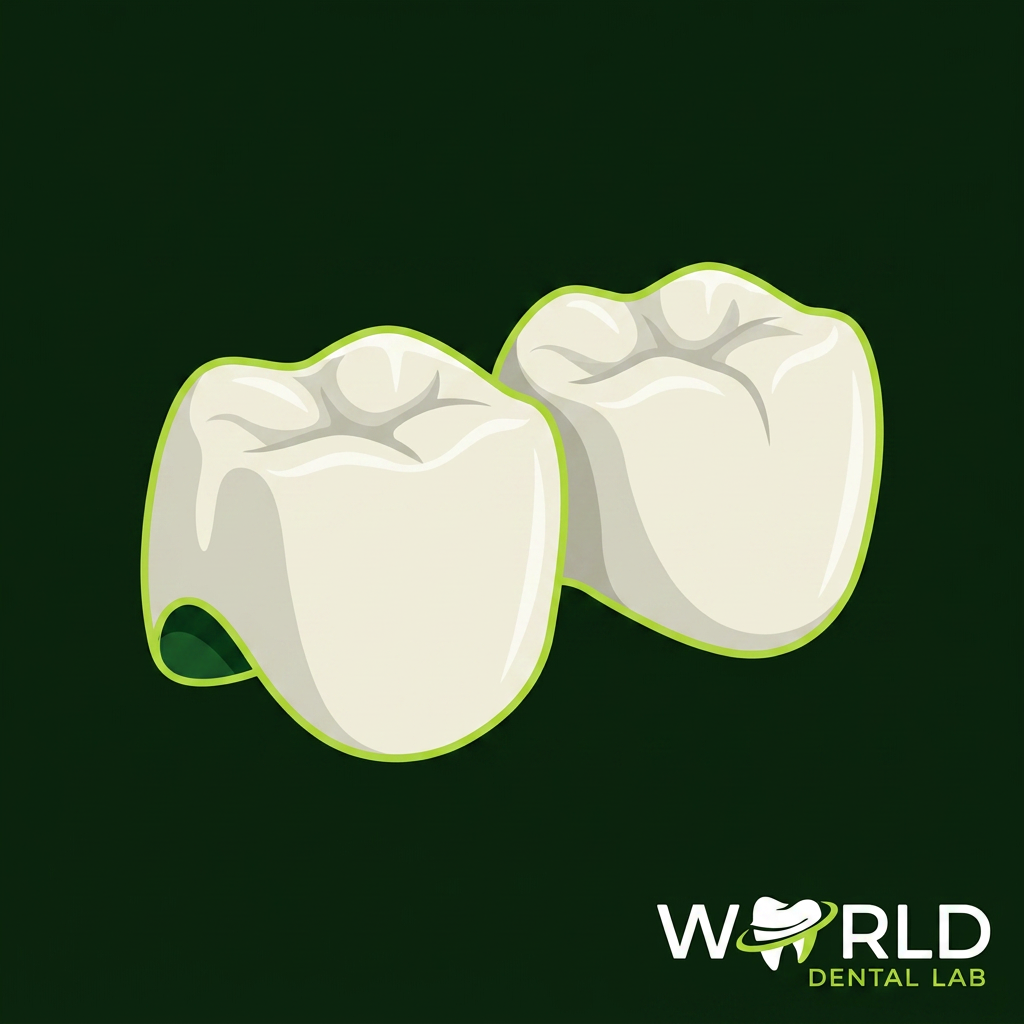 thumb 3485 - Zirconia Cantilever Bridge (Not Layered) - World Dental Lab