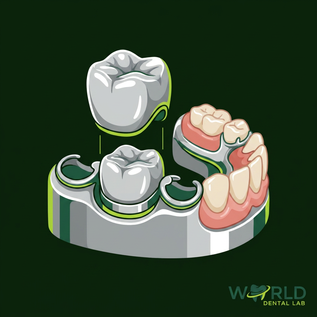 thumb 3516 - Telescope Co-Cr Secondary Crown - World Dental Lab