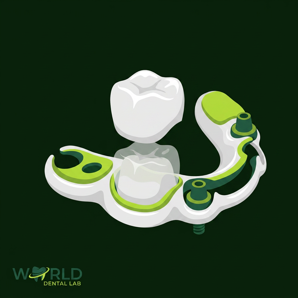 thumb 3519 - Telescope Secondary Zirconia Crown - World Dental Lab