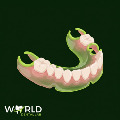 Flexible Partial Denture Duraplex - 1 Step (max 7 teeth)