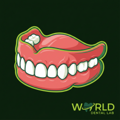 Flexible Full Denture Duraplex - Try In (over 7 teeth)
