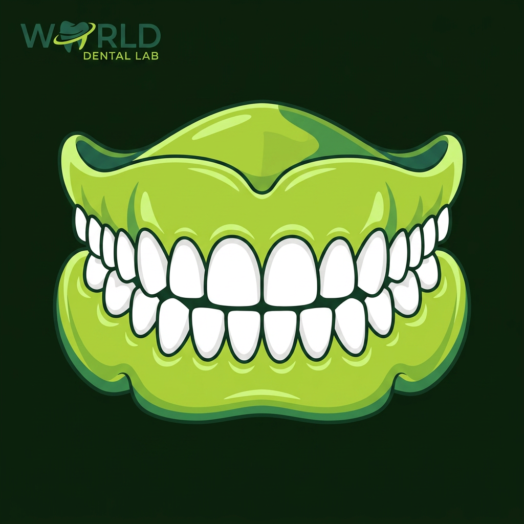 thumb 3532 - Flexible Full Denture Duraplex - Finish After Try-In (over 7 teeth) - World Dental Lab