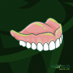 Flexible Partial Denture Valplast - 1 Step (max 7 teeth)