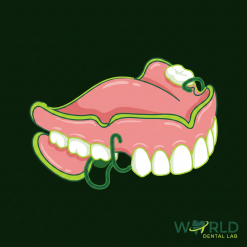 Acrylic Partial Denture - Finish After Try-In (max 7 teeth)