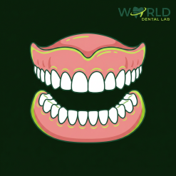 Acrylic Full Denture - 1 Step (over 7 teeth)