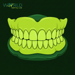 Acrylic Full Denture - Try In (over 7 teeth)