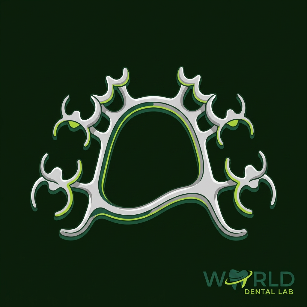 thumb 3551 - Metal Framework Only - World Dental Lab