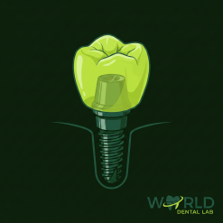 Temporary Teeth PMMA of Implant