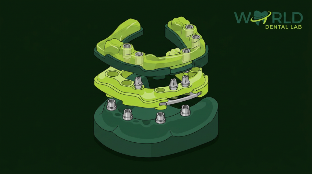 thumb 3629 - Stackable Guide 4 Implants - World Dental Lab