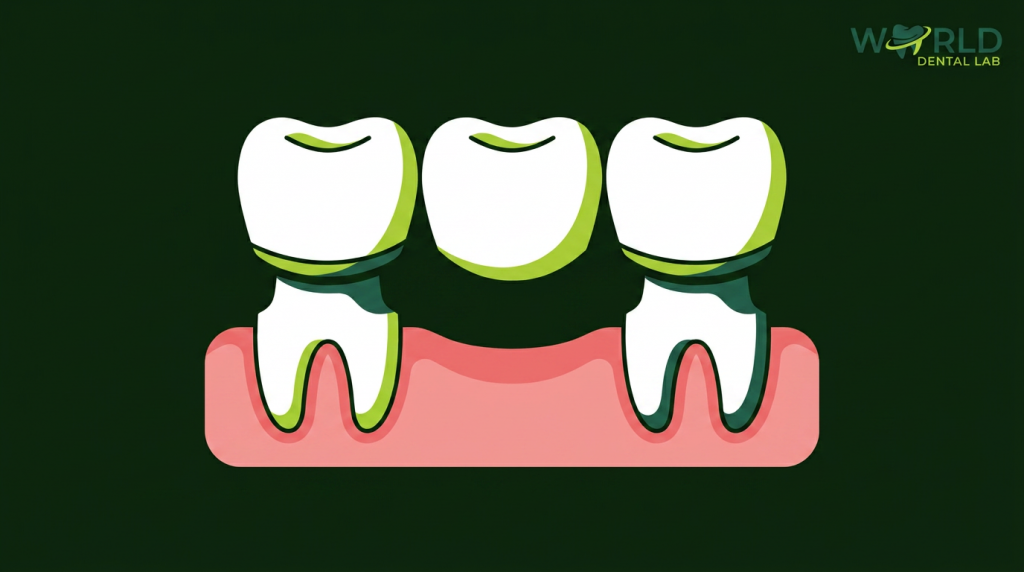 thumb 3821 - What Is a Dental Bridge? Types, Materials, and How They're Made - World Dental Lab