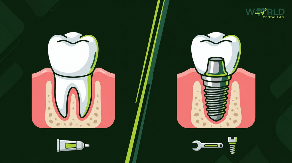 thumb 3823 - Implant Crown vs Regular Crown: Key Differences for Labs and Clinicians - World Dental Lab