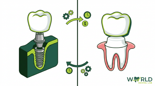 thumb 4205 - Implant Crown vs Regular Crown: Cost, Workflow and Turnaround Differences - World Dental Lab