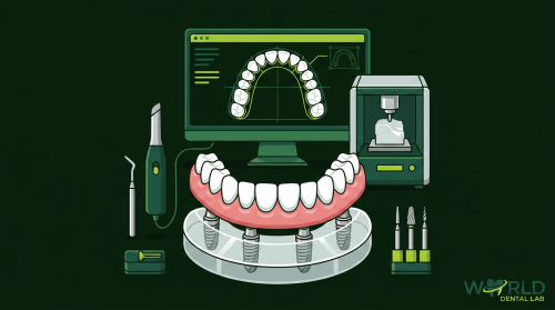thumb 4207 - All-on-4 Zirconia Full Arch: How Dental Labs Design and Manufacture It - World Dental Lab