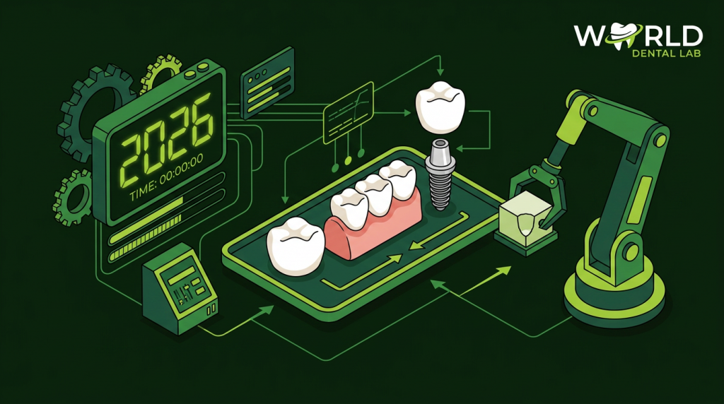 thumb 4214 - Dental Lab Turnaround Times in 2026: Crowns, Bridges, Implants — Real Numbers - World Dental Lab