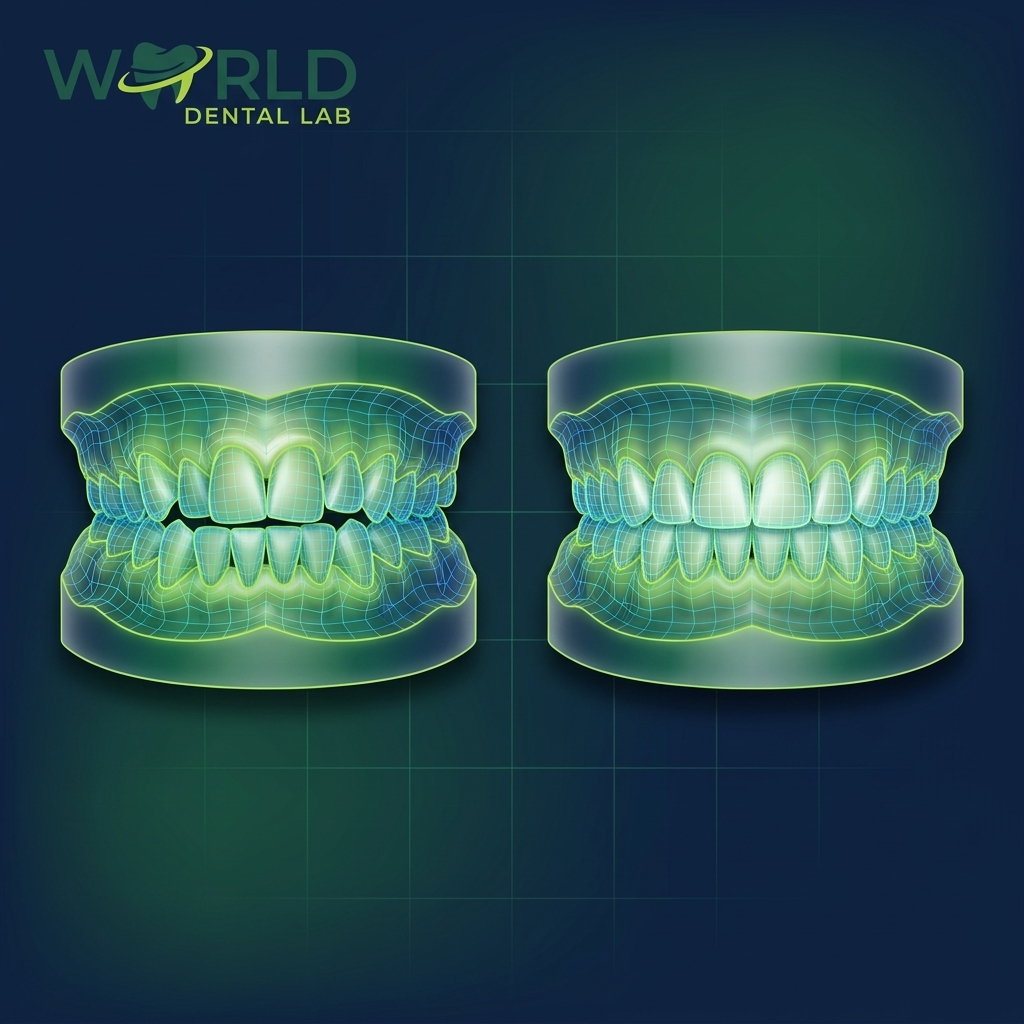 thumb 4385 - Orthodontic Before/After Model - World Dental Lab