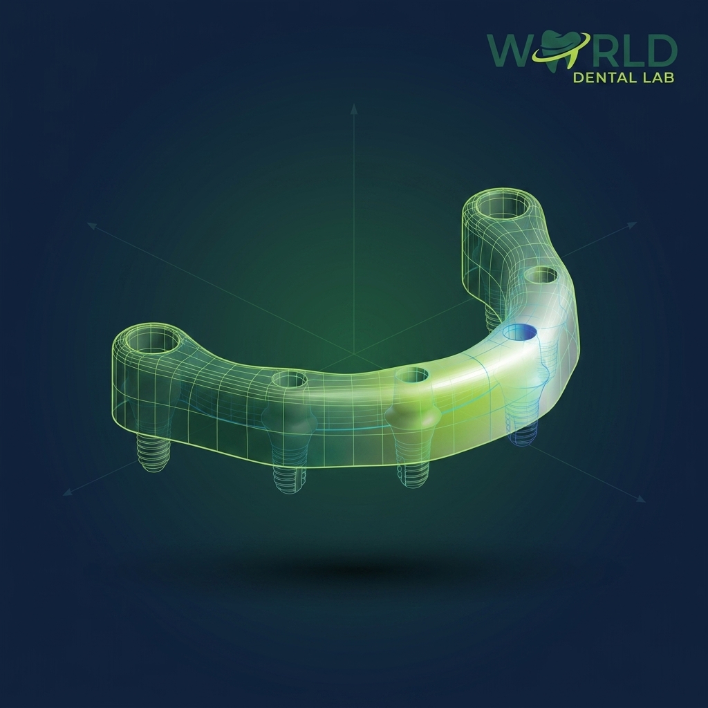 thumb 4396 - Thimble Bar / Milling Bar / Hybrid Bar - World Dental Lab