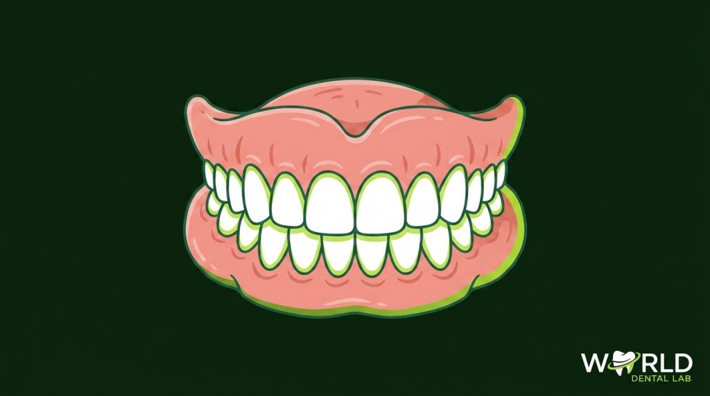 thumb 4410 - Brobasse (USA) base, Aryrock (Italy) teeth - World Dental Lab